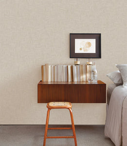 Tudor-Beige-Wallpaper-Bedroom 