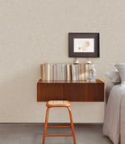 Tudor-Beige-Wallpaper-Bedroom 