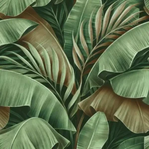Luxury modern nature aesthetic floral wallpaper.