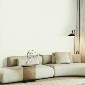 Luxury modern beige textured wallpaper for bedroom or office.