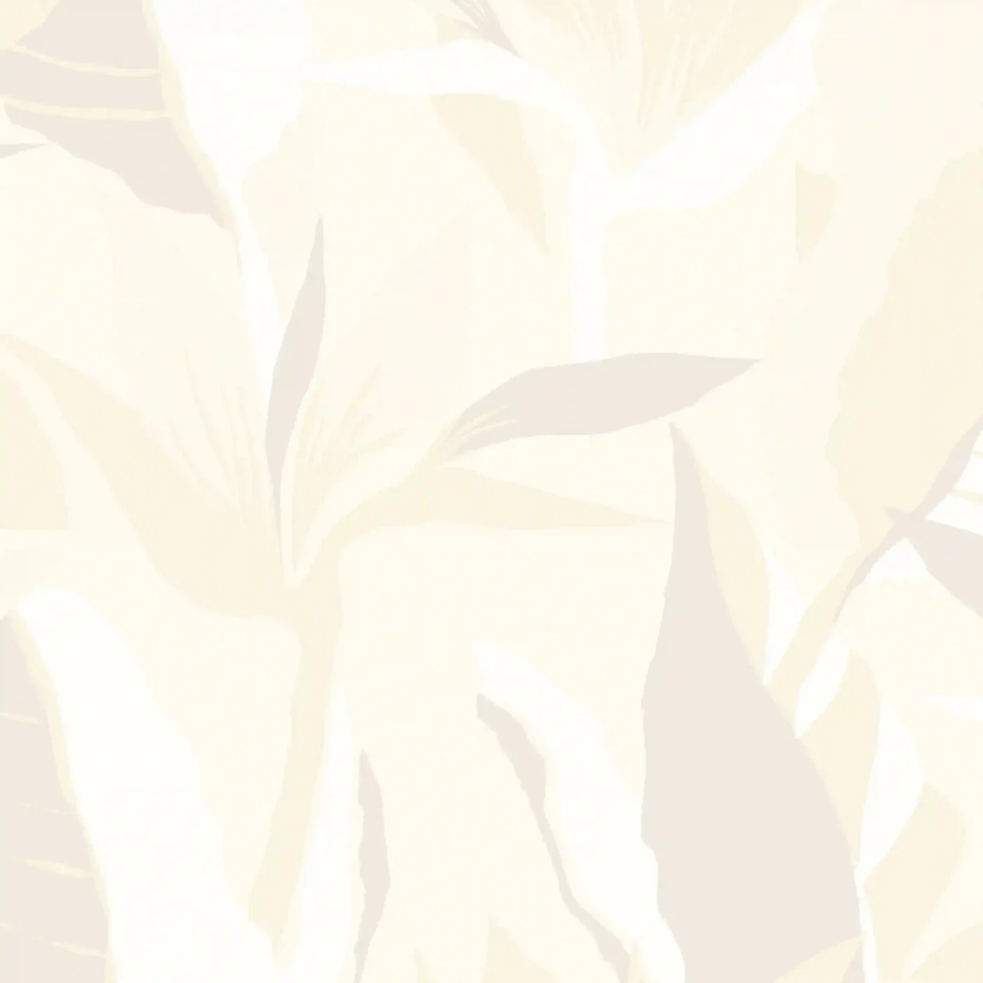 Luxury abstract floral pattern white textured wallpaper.
