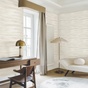 Modern beige textured marble wallpaper for living room.