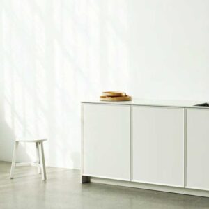 Modern minimalist white textured wallpaper for office walls