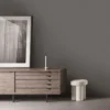 Modern black textured wallpaper for bedroom or office.