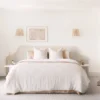 Luxury modern textured grey bedroom wallpaper