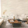 Luxury modern textured marble pattern wallpaper for living room.