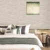 Luxury modern abstract geometric textured wallpaper for bedroom.