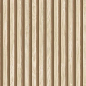 Luxury modern wood pattern wallpaper for office or dining area.