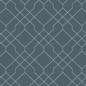 Luxury blue abstract pattern wallpaper for living room.