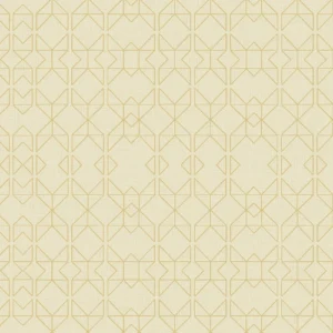 Luxury modern beige geometric pattern wallpaper for living room.
