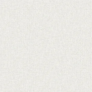 Luxury white textured fabric wallpaper for bedroom or office.