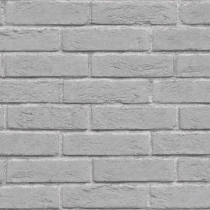 Modern textured grey brick wallpaper for office.
