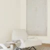 Luxury beige textured wallpaper for bedroom or office.
