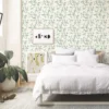 Luxury floral nature abstract bedroom wallpaper